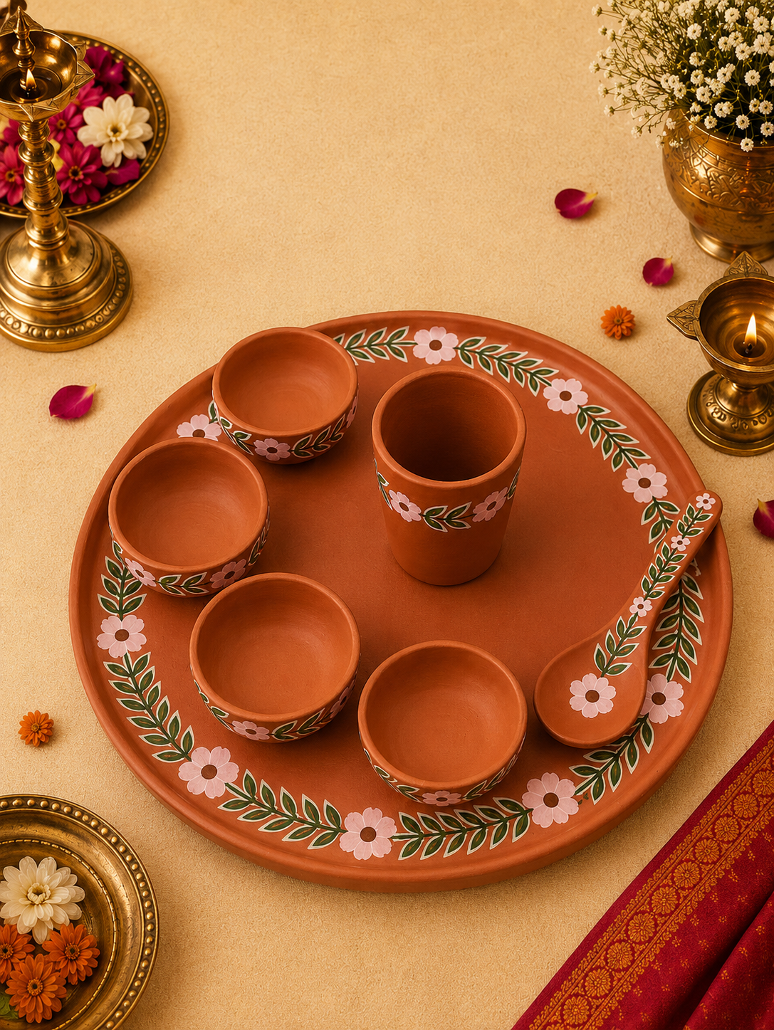 The Gul-Mohar Thal Set