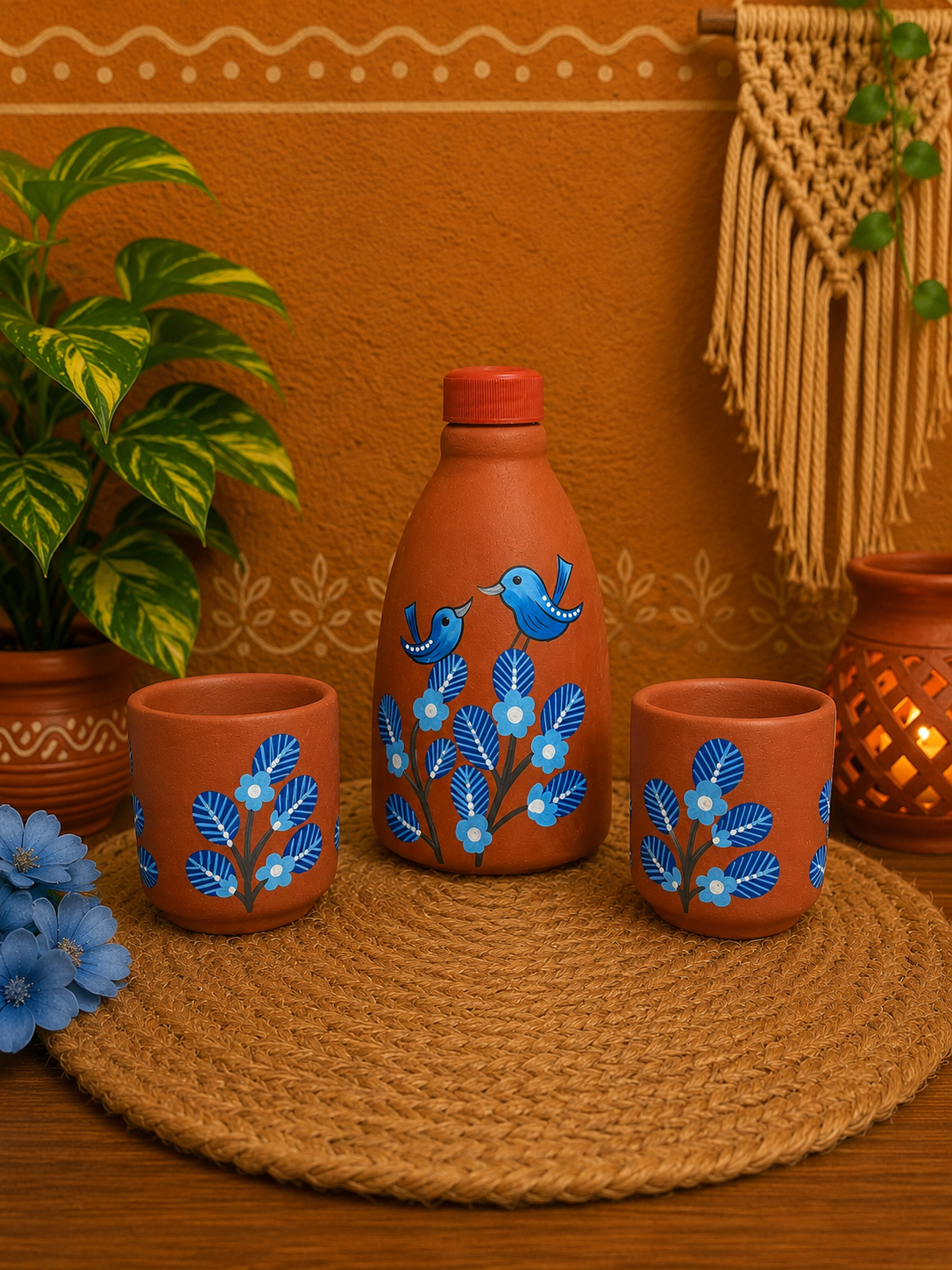 Blueberry Sparrow Bottle Set