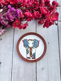 Elephant in Harmony Wall Plate