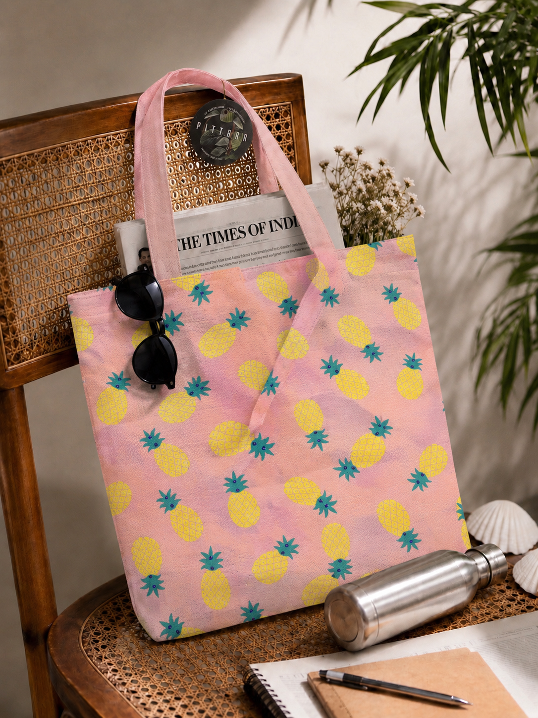 Pineapple Canvas Bag