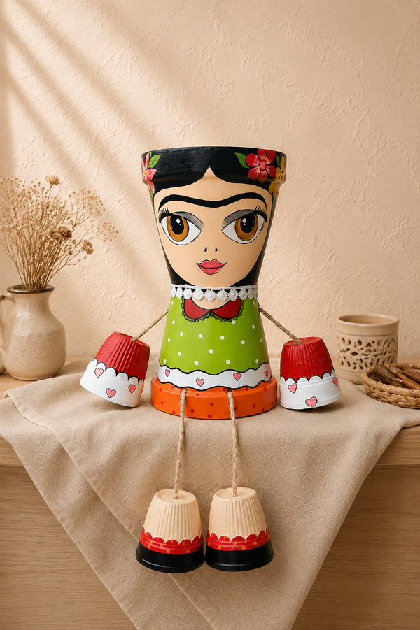 The Garden Doll Planter Set