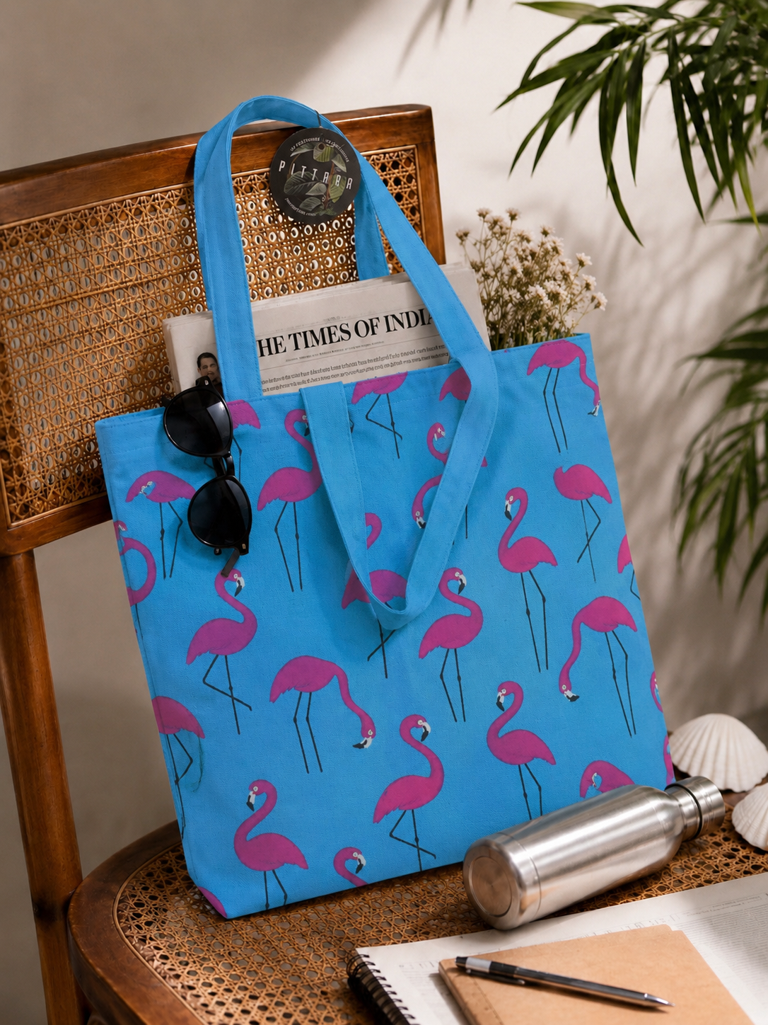 Flamingo Canvas Bag