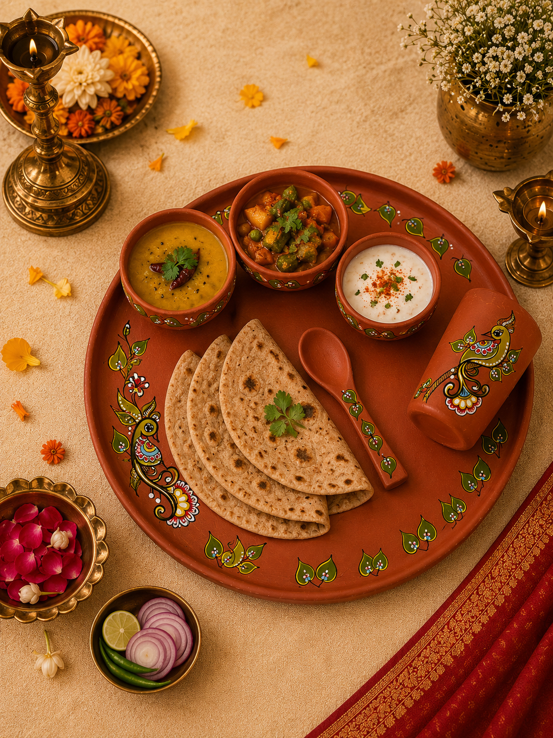 The Parrot Garden Thal Set