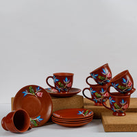 Meadow Bird Cup and Saucer Set